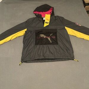 Puma / Helly Hansen Black and Yellow Jacket
